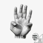 Tattoo design, a soldier’s hand, gloved and w… – tattoo sketch (№1751597213_0, 04.07.2025 02:46) — tattoovalue.net
