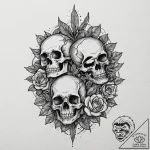 Category 3: steel & fire (artillery, missiles… – tattoo sketch (№1751600325_0, 04.07.2025 03:38) — tattoovalue.net
