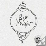 Tattoo design, handpoke style, the text “brb”… – tattoo sketch (№1751603940_0, 04.07.2025 04:39) — tattoovalue.net