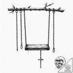Tattoo design, handpoke style, a single, empt… – tattoo sketch (№1751605506_0, 04.07.2025 05:05) — tattoovalue.net