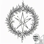 Tattoo design, the sigil of lucifer, but its… – tattoo sketch (№1751608081_0, 04.07.2025 05:48) — tattoovalue.net