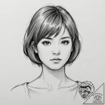 A neo-traditional portrait of chihiro/sen, lo… – tattoo sketch (№1751609632_0, 04.07.2025 06:13) — tattoovalue.net