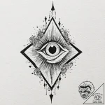 A linework tattoo of the “to be continued” ar… – tattoo sketch (№1751611864_0, 04.07.2025 06:51) — tattoovalue.net