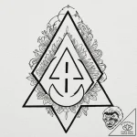 Triad (symbol), tattoo sketch design, studio… – tattoo sketch (№1751612723_0, 04.07.2025 07:05) — tattoovalue.net
