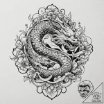 Scorpio, tattoo flash sheet design, irezumi j… – tattoo sketch (№1751615530_0, 04.07.2025 07:52) — tattoovalue.net