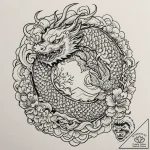 A graphic novel panel of the final airport sc… – tattoo sketch (№1751620015_0, 04.07.2025 09:06) — tattoovalue.net