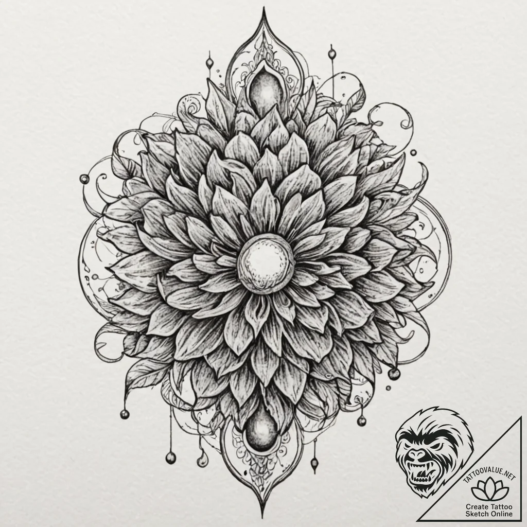 рґсђсѓрірёрµ рїрµсђсѓрѕрѕр°р¶рё рё сѓрёрјрірѕ... - tattoo sketch (№1751622113_0, 04.07.2025 09:41) — tattoovalue.net
