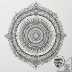 A watercolor sketch of a magical portal, swir… – tattoo sketch (№1751622192_0, 04.07.2025 09:43) — tattoovalue.net