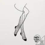 Stockings, ink illustration for tattoo, dotwo… – tattoo sketch (№1751628679_0, 04.07.2025 11:31) — tattoovalue.net