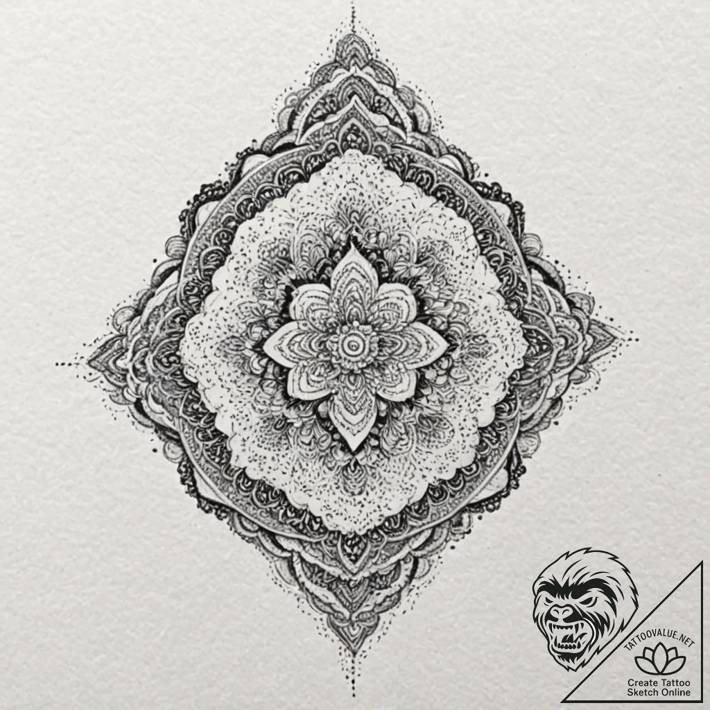 A dotwork tattoo of the gallifreyan symbols.,... - tattoo sketch (№1751636222_0, 04.07.2025 13:37) — tattoovalue.net