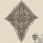 A sketch of the back of neo’s head with the c… – tattoo sketch (№1751637322_0, 04.07.2025 13:55) — tattoovalue.net