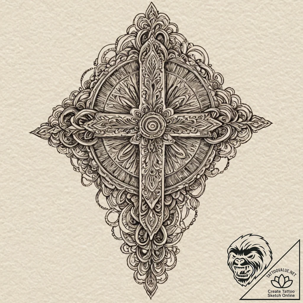 A sketch of the back of neo's head with the c... - tattoo sketch (№1751637322_0, 04.07.2025 13:55) — tattoovalue.net