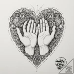 A dotwork tattoo of the red pill and the blue… – tattoo sketch (№1751648132_0, 04.07.2025 16:55) — tattoovalue.net