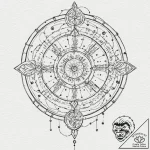 A constellation of a specific zodiac sign (is… – tattoo sketch (№1751650251_0, 04.07.2025 17:30) — tattoovalue.net