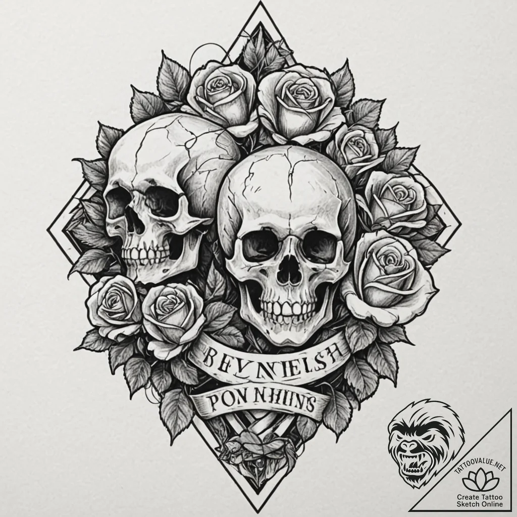A sketch of ciri training at kaer morhen, det... - tattoo sketch (№1751656046_0, 04.07.2025 19:07) — tattoovalue.net