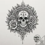 Triskelion, tattoo sketch design, subtle drop… – tattoo sketch (№1751656887_0, 04.07.2025 19:21) — tattoovalue.net