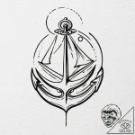 Blade, artistic tattoo sketch, black outline… – tattoo sketch (№1751658456_0, 04.07.2025 19:47) — tattoovalue.net