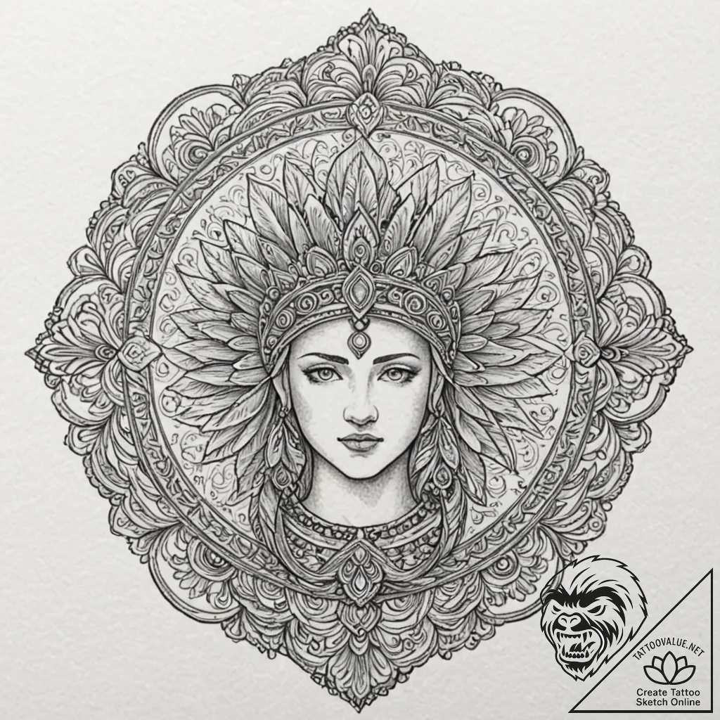 Spartan, tattoo drawing outline, ornamental t... - tattoo sketch (№1751661766_0, 04.07.2025 20:42) — tattoovalue.net