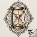 Hourglass (is in the original list, but can b… – tattoo sketch (№1751671255_0, 04.07.2025 23:20) — tattoovalue.net