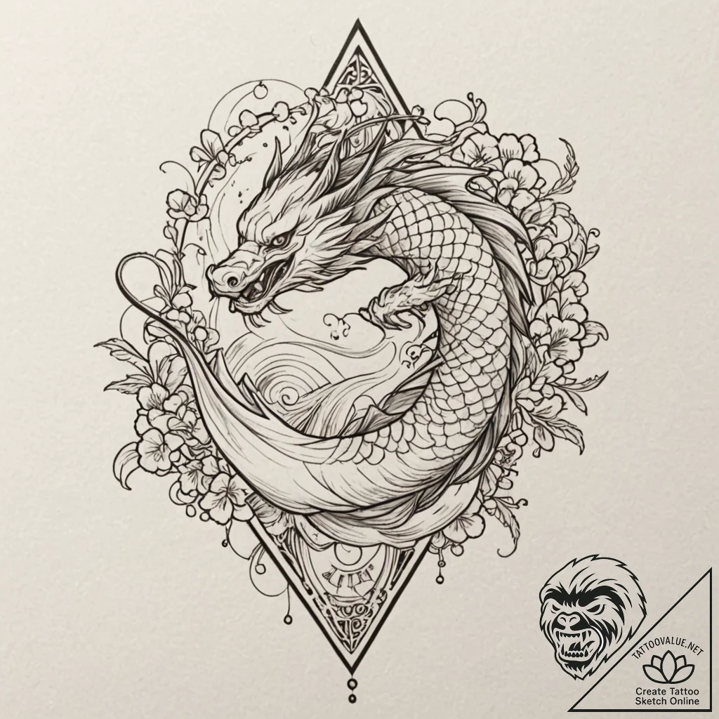 Kite, tattoo sketch design, sepia tone sketch... - tattoo sketch (№1751672270_0, 04.07.2025 23:37) — tattoovalue.net