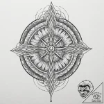 A sketch of number five from the umbrella aca… – tattoo sketch (№1751672687_0, 04.07.2025 23:44) — tattoovalue.net