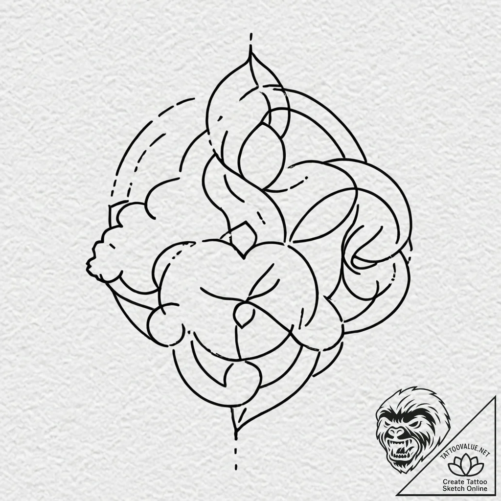 A pause/play/forward button trio, ink illustr... - tattoo sketch (№1751674045_0, 05.07.2025 00:07) — tattoovalue.net