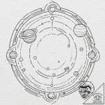 Jupiter (planet), tattoo flash sheet design,… – tattoo sketch (№1751674474_0, 05.07.2025 00:14) — tattoovalue.net