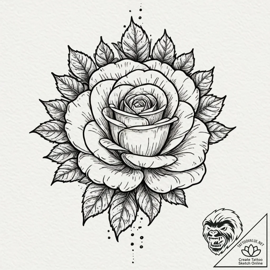 A watercolor sketch of the "rose petal" dream... - tattoo sketch (№1751675068_0, 05.07.2025 00:24) — tattoovalue.net