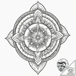 Spruce, ink illustration for tattoo, moderate… – tattoo sketch (№1751675244_0, 05.07.2025 00:27) — tattoovalue.net