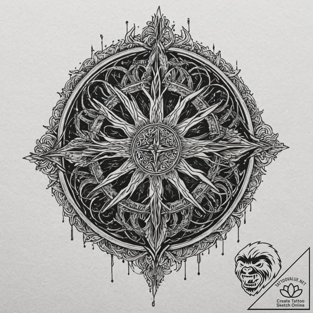 рёрісђр° рїсђрµсѓс‚рѕр»рѕрі (game of thrones)... - tattoo sketch (№1751676605_0, 05.07.2025 00:50) — tattoovalue.net
