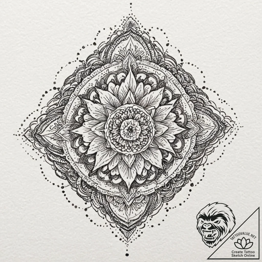 Objects, still life & abstract, tattoo line a... - tattoo sketch (№1751679693_0, 05.07.2025 01:41) — tattoovalue.net