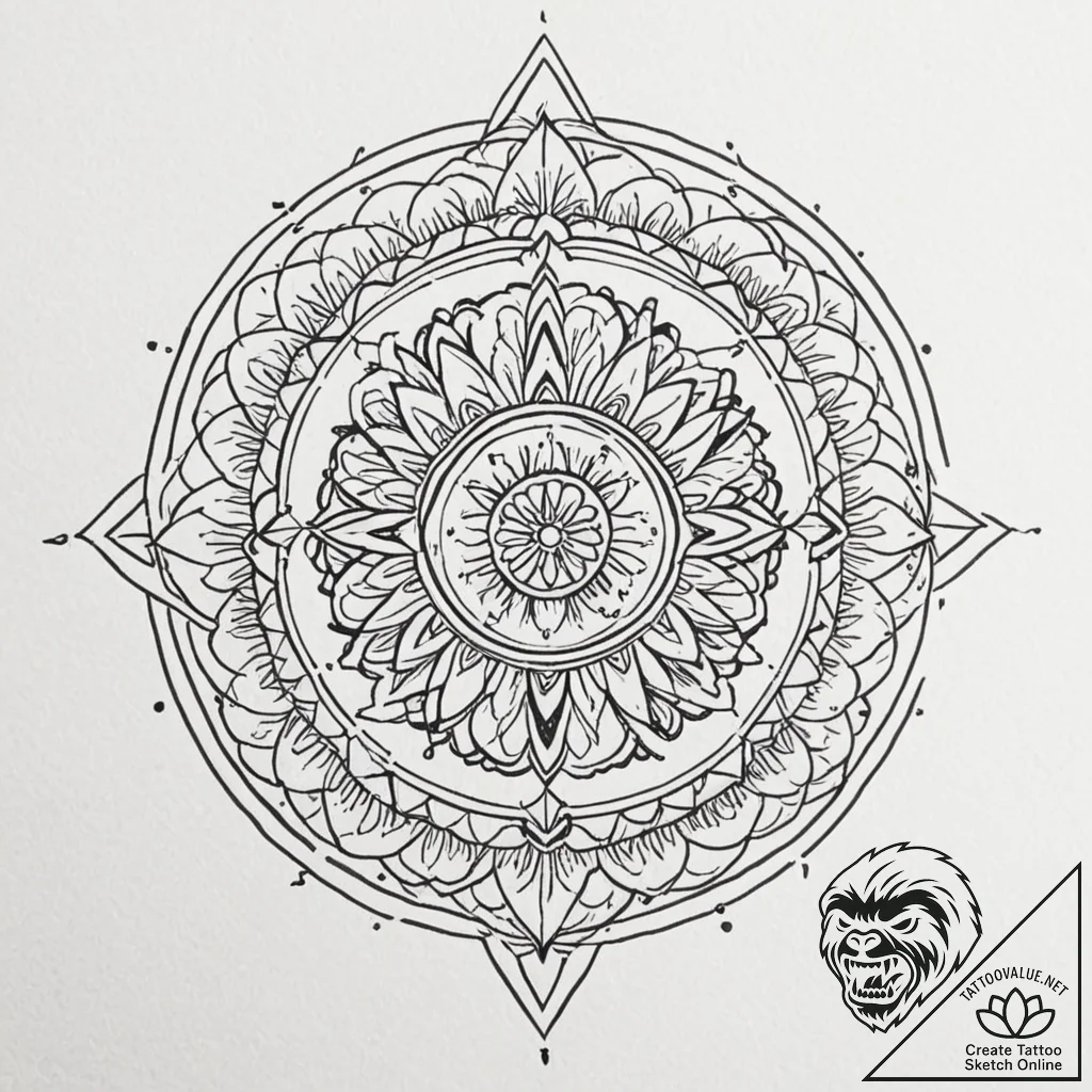 A sketch of the drug deal gone wrong from no... - tattoo sketch (№1751679949_0, 05.07.2025 01:45) — tattoovalue.net