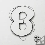 A minimalist tattoo of the “believe” sign fro… – tattoo sketch (№1751694562_0, 05.07.2025 05:49) — tattoovalue.net