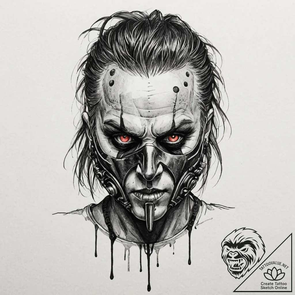 146. (mad max: fury road) trash polka tattoo... - tattoo sketch (№1751695482_0, 05.07.2025 06:04) — tattoovalue.net