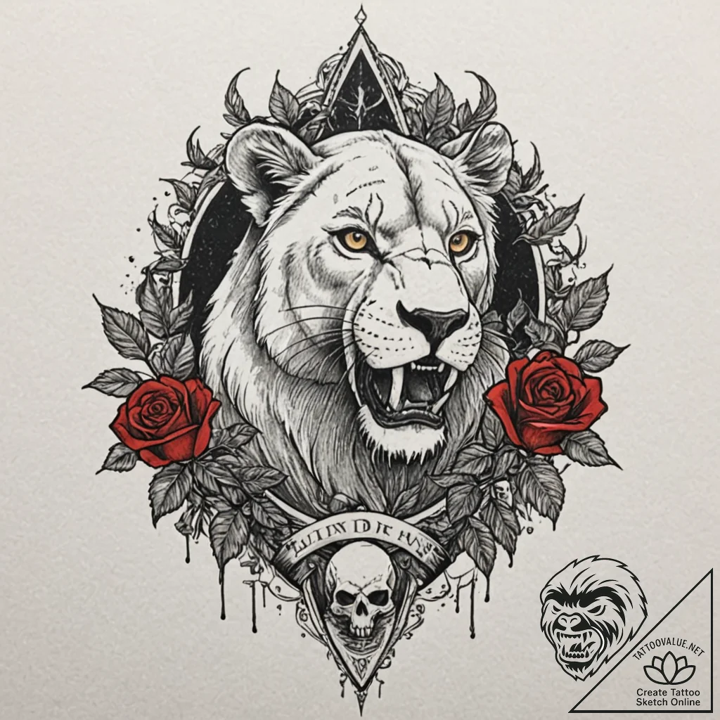A graphic novel style tattoo of scar from the... - tattoo sketch (№1751698940_0, 05.07.2025 07:02) — tattoovalue.net
