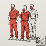 A graphic novel style tattoo of the character… – tattoo sketch (№1751701059_0, 05.07.2025 07:37) — tattoovalue.net