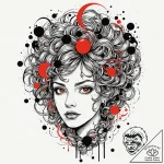 A graphic novel panel of a clicker, in horrif… – tattoo sketch (№1751701915_0, 05.07.2025 07:51) — tattoovalue.net