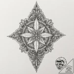 Mantras, ink illustration for tattoo, black a… – tattoo sketch (№1751702531_0, 05.07.2025 08:02) — tattoovalue.net
