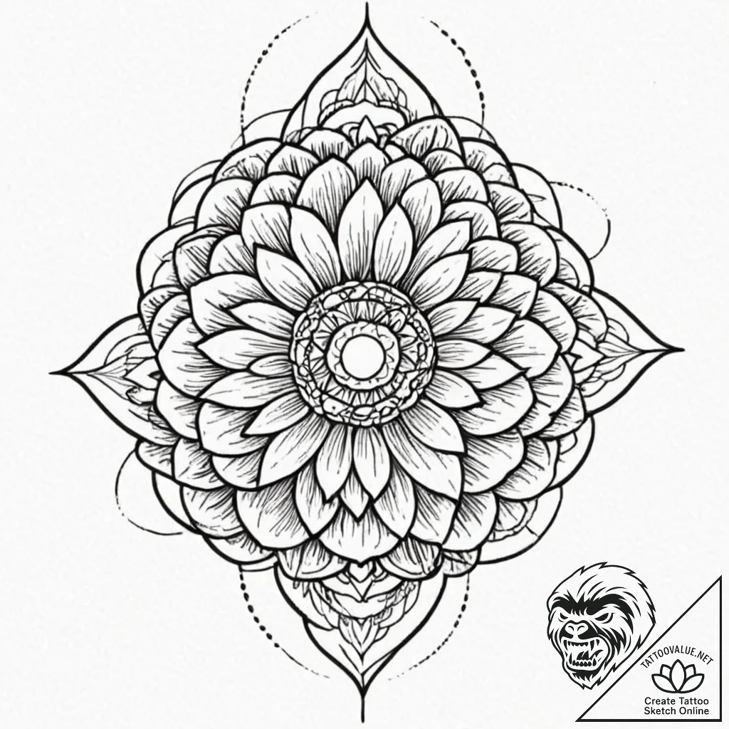 Ear of wheat, tattoo sketch design, geometric... - tattoo sketch (№1751704659_0, 05.07.2025 08:37) — tattoovalue.net