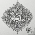 A chicano lettering tattoo “by order of the p… – tattoo sketch (№1751706831_0, 05.07.2025 09:13) — tattoovalue.net