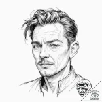134. a trash polka sketch of zorg, with his d… – tattoo sketch (№1751713734_0, 05.07.2025 11:08) — tattoovalue.net