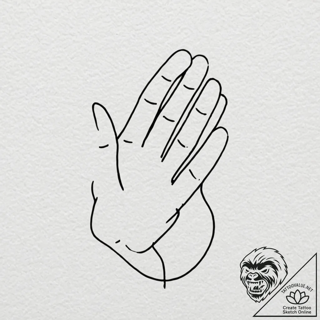 рѕр°сѓрєр°, с‚рµс…рѕрѕр»рѕрірёрё рё рєрёр±рµс... - tattoo sketch (№1751713988_0, 05.07.2025 11:13) — tattoovalue.net