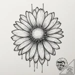 A sketch of daisy domergue from the hateful e… – tattoo sketch (№1751715438_0, 05.07.2025 11:37) — tattoovalue.net