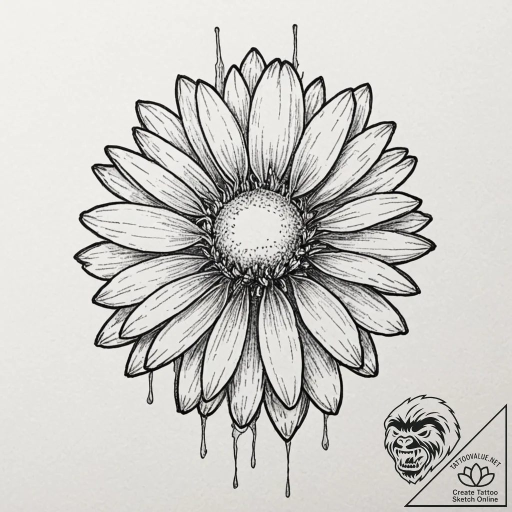 A sketch of daisy domergue from the hateful e... - tattoo sketch (№1751715438_0, 05.07.2025 11:37) — tattoovalue.net