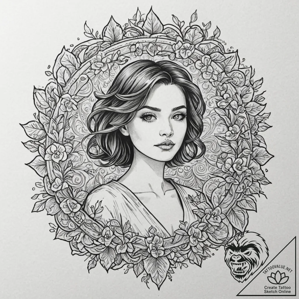 A graphic novel panel of the terrifying refri... - tattoo sketch (№1751715777_0, 05.07.2025 11:42) — tattoovalue.net