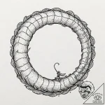 A graphic novel panel of paul riding a sandwo… – tattoo sketch (№1751719052_0, 05.07.2025 12:37) — tattoovalue.net