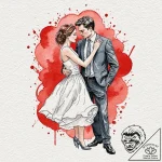A graphic novel panel of the final confrontat… – tattoo sketch (№1751720632_0, 05.07.2025 13:03) — tattoovalue.net