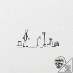 Tiny tattoo design, a “loading” bar, stuck at… – tattoo sketch (№1751723289_0, 05.07.2025 13:48) — tattoovalue.net