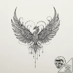 Tattoo design for an arm, a soundwave, that s… – tattoo sketch (№1751723983_0, 05.07.2025 13:59) — tattoovalue.net