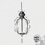 Tiny tattoo design, a small scribble, like a… – tattoo sketch (№1751732063_0, 05.07.2025 16:14) — tattoovalue.net